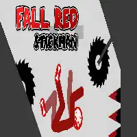 Fall Red Stickman - Unblocked Games Online