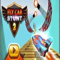 Fly Car Stunt 2 - Unblocked Games Online