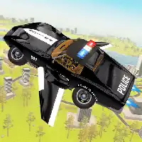 Flying Car Game Police Games - Unblocked Games Online