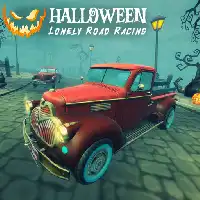 Halloween Lonely Road Racing - Unblocked Games Online