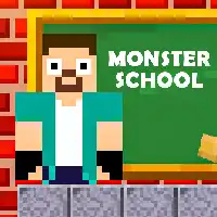 Herobrine Vs Monster School - Unblocked Games Online