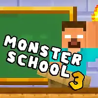 Monster School Challenge 3 - Unblocked Games Online