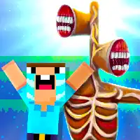 Monster School Vs Siren Head - Unblocked Games Online