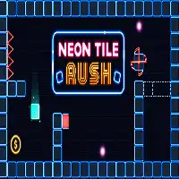 Neon Tile Rush - Unblocked Games Online