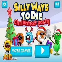 Silly Ways To Die Christmas Party - Unblocked Games Online